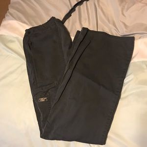Used dark grey scrub pants